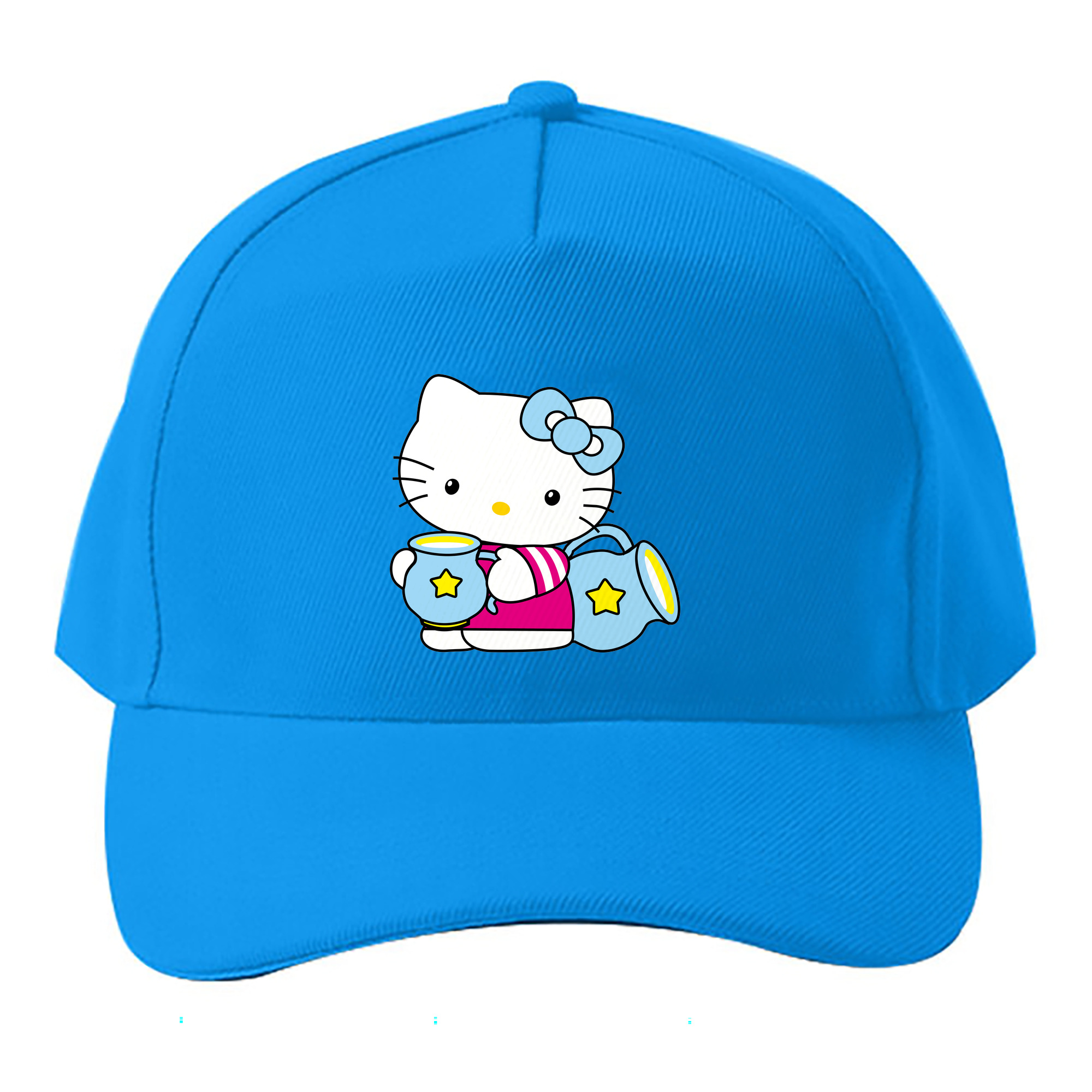 （画像用） Hello Kitty ハローキティ ベースボールキャップ 綿100％ 男女兼用 帽子 スポーツ
